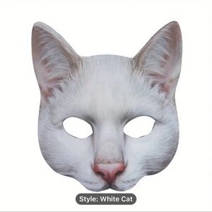 Deluxe cat mask for adults